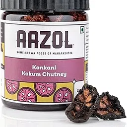 Aazol Konkani Kokum Chutney - 200g | Made with Fresh Kokum | Sweet & Sour | Ready to Eat-picture-32
