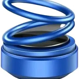 Spiral Spring Car Aromatherapy Diffuser, Blue Metal with Replaceable Tablets, Essential Oil Air Freshener for Vehicle-picture-27