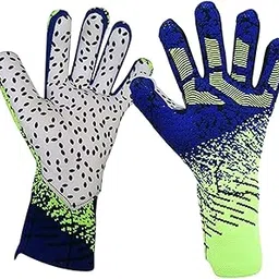 MERISHOPP®Football Goalkeeper Gloves Thickened High Performance Sport Goalie Gloves blue and green|Sporting Goods | Team Sports | Soccer-image-36