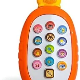 Cute Sensory Mobile: 12 Fun Sounds & Music Phone Toy for Kids, Toddlers with Music, Ringtones, Lights (Duck Mobile)-picture-19