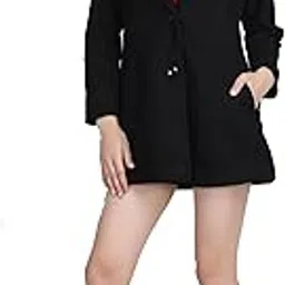 blue ronin Women’s Winter Wear Coat Regular Fit For Casual Wear | Collared Neck | Full Sleeve | Buttoned | Latest Stylish Coat-picture-36