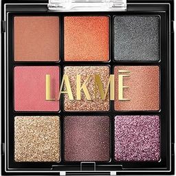 LAKMÉ Ultimteglam Shimmery Eyeshadow Eveningglam Powder, 11.7G, Multi-picture-32