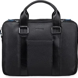 mai soli Carter Genuine Leather Multipocket Laptop Bag For Men | Fits upto 15.6-inch Laptop/ 16-inch MacBook Pro | Work/Office Bag | Water Resistant-picture-44