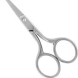 Foreign Holics Stainless Steel Small Grooming Scissors for Men and Women - Eyebrow, Nose Hair, Mustache, Beard, Eyelashes, Ear Trimming-picture-20