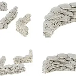 VELURA 8PCS 1/35 Scale Resin Model Scene Accessories Sandbags Wall|Toys & Hobbies | Models & Kits | Military | Soldiers Figures-picture-32