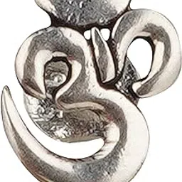 kukshya 925 Pure Silver (Chandi) OM Stud Earrings for Men & Boys | Elegant & Classic Sterling Silver Symbol | 1 Piece-picture-34