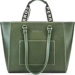 lino perros Women's Color-Blocked Commuter Tote Bag-picture-50