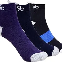 Cotton Ankle length Socks for Men & Women – Soft & Breathable | Ideal for Daily Wear, Gym, and Sports – Unisex Soft & Breathable Pack of 3-image-35
