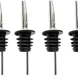 Shoppers Hub PNQ Pack of 4pcs SS Pourer with Wide Outlet for Easy Pouring Bottle Spout Dispenser for Ideal Heavy Duty Use in Bars, Pubs, Hotels, Restaurants and Other Commercial Places (Pack of 4)-picture-14