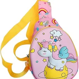 tera 13 Girls Sling Bag (1 pcs) Shoulder Messenger Crossbody Chest Bag for Travel and Hiking - Cartoon Design Gift, Travel Outdoor Activities Cycling Sling Bag, Cartoon Giffting Bag image 1