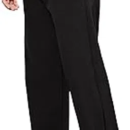 swadesi stuff Men’s Polycotton Straight Fit Track Pants | Mid-Rise Joggers with Flexi Waistband & Pockets | Stretchable Casual Sports Wear Pants for Men-picture-21