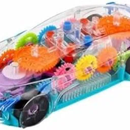SNME Concept Racing Gear Toy Car for Kids | Transparent Gear Mechanism with Lights & Music | STEM Educational Toy for Boys & Girls Age 3+ | Interactive Learning & Fun Play Car (Multicolor)-picture-62