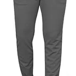 Men's Mid Rise Manvi Fashion Hub Present Solid Material Lycra Slim Fit Stretchable Casual Wear Comfortable Formal Trousers Pants Model 25.3 Pant Material Lycra Drak Grey Size 30-picture-24