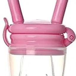 Looklike® Fruit Feeder – Silicone Food & Fruit Nibbler with Extra Mesh, Soft Pacifier Feeder & Teether for Infants, Bunny Design Multicolors Pack of 1-picture-25