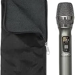 Wireless Microphone Carrying Pouch, Microphone Storage Zipper Bag, Fits Most Hand-Held Wireless Microphones. 11.5 x 5 inches. [ Microphone NOT Included]-image-0