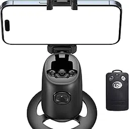 FKU Auto Face Tracking Tripod - 360° Rotating Smart Shooting Holder with Gesture Control | Detachable Stand Tripod for Vlogging, Streaming, Reels| Rechargeable (P05 Face Tracker+Remote)-picture-18