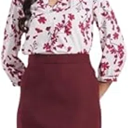 mirana Women Printed Blue Pink Yellow Purple Multicolor top Tailored for Breezy Cheeky Styles-picture-21