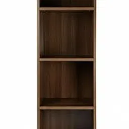 4 Tier Wooden Bookshelf for Living Room | Tall Open Storage Rack Organizer for Home & Office | Engineered Wood Book Shelf Stand with 4 Spacious Shelves | Free-Standing Display Rack for Decor-image-18