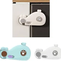Child Baby Safety Locks Box Drawer Cupboard Cabinet Wardrobe Door Fridge-image-13