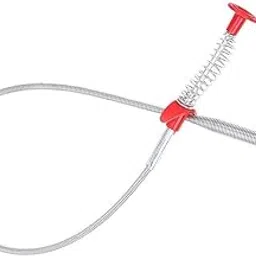 Divik Drain Cleaner -Stainless Steel Hair Catching Drain Cleaner Wire - Kitchen and Bathroom Blockage Sink Cleaner Tool Hair Catching Sink Overflow Drain Cleaning Spring Wire-picture-22