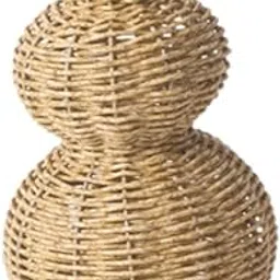 Woven Flower Wear Resistant Rustic for Desk Bedroom Desktop Light Brown-picture-48