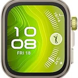 HUAWEI Watch FIT4 Pro Smartwatch, 1.82" Sapphire Display Titanium Alloy Bezel, Up to 10-Day Battery Life, Dual Band GPS, Golf Courses map, 40 m Free Diving, Compatible with Android iOS, Green-picture-13