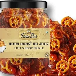 Farm Star Kamal Kakri Ka Achar- Lotus Root Pickle 400Gm-picture-13