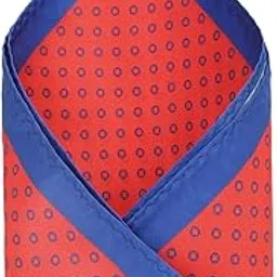 allen solly Polyester Men Red Party Formal Pocket Square,Free Size-picture-28