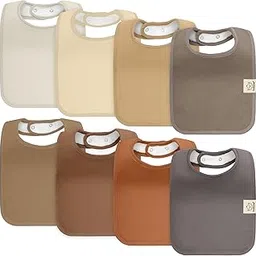 8-Pack Organic Baby Bibs for Girl, Boy - Drool Bibs for Baby Boy, Bibs for Baby Girl, Baby Bibs for Girls, Boys, Baby Boy Bib-image-39