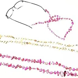 Anti-Slip Eyeglasses Chain Rope Spectacles Cord Retainer Strap Rose Red-image-42