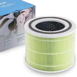 LEVOIT Core 300 Air Purifier Filter, 3-in-1 Pre-Filter, True HEPA Filter, High-Efficiency Activated Carbon Filter, Core 300-RF (Mold Bacteria)-picture-21