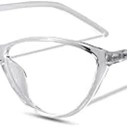 ROFFERS UV Protection, Night Vision Cat-eye Sunglasses (Free Size) (For Men & Women, Clear)-picture-30