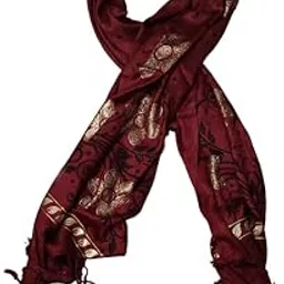 Women's Viscose Casual Scarf, Solid Colour with Tassels, Soft Skin-Friendly Stole, 210 x 50 cm-picture-50