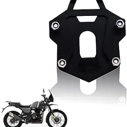 MOTO GENIUS Side Stand Extender for RE Himalayan BS3/BS4/BS6/Scram Motorbike | Heavy Duty Parking Support and Stability Enhancer (Black)-picture-23