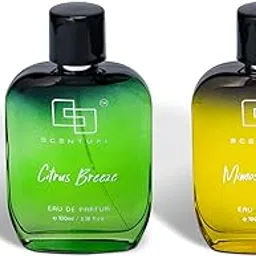 Scentual Perfume Combo, 100ml each, Citrus Breeze EDP Men & Mimosa Serenity EDP Men, Pack of 2-image-71