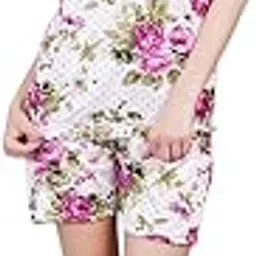 breezly Women & Girls Babydoll TOP & Shorts Lingerie Night Dress-picture-26