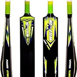 SHIVGAN WILLWIN 2020 PVC/Plastic Cricket Bat - Full Size for Tennis Ball-picture-12