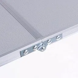 CLUB BOLLYWOOD® Folding Camping Table Portable Picnic Outdoor Garden BBQ Dining Desk Silver | Sporting Goods | Outdoor Sports Camping Furniture | Camping Furniture-picture-10