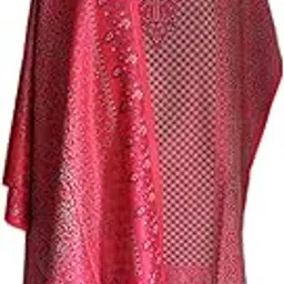 Womens Woolen Kashmiri Suit For Women With Salwar And Shawl Winter Wear Kani Unstitched Fabric Woollen Kurta Pant Set Dress Material by pure Pashmina wooltex(Red)-picture-27