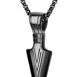 Soni Jewellery hain Pendant for Men Black Silver Boys Mens boyfriend-picture-21