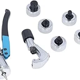 Tube Flaring Kit, Durable Hydraulic Tube Expander Standard Sizes Easy Operation for Copper and Aluminum Tubes-picture-36