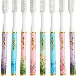 Premium Soft Bristles Toothbrush Combo Pack of 8 – Gentle Gum Care, Deep Cleaning, Anti-Slip Grip, Family Pack for Adults & Kids-picture-36