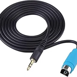 Pissente AUX Input Cable, Audio AUX Input Cable Fullspeed to Mini Jack Adapter Replacement Auxiliary Input Adapter Cable Car Aux AUX Input Adapter Audio Cable Fit for Alpine CDA CDE IVA-picture-31