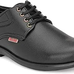 youlike Men's Casual Derby Black Color Shoes-picture-30