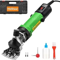 MeShear Unisex 1200W Sheep Hair Trimmer Cutting Machine 6 Speed Control, Black, Green, Yellow, Red-picture-13