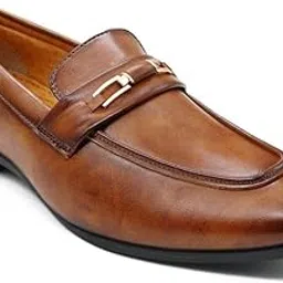 wakins Men's Loafer for Men | Stylish & Comfortable with Soft Cushioned Insole | Hand-Stitched Design for Trendy-picture-53