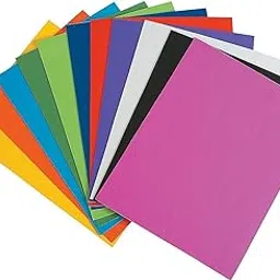 KABEER ART Foam Board Sheet Of 10 Different Colors A4 Size 2Mm Thickness,Watercolor-picture-26
