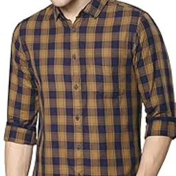 dennis lingo Men's Cotton Slim Fit Shirt image 1