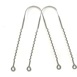 Wonder Care WC Zig-zag Shaped SAE 304 Stainless Steel Rustproof Tongue Cleaner Tongue Scraper (Pack of 2)-picture-47