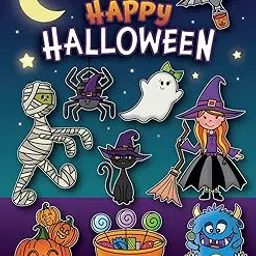 Happy Halloween Coloring and Activity Book-picture-12